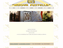 Tablet Screenshot of nuovafustella.it